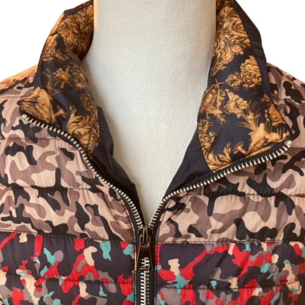 Unknown Source Jacket Puffer Multi Patterned Beau… - image 4